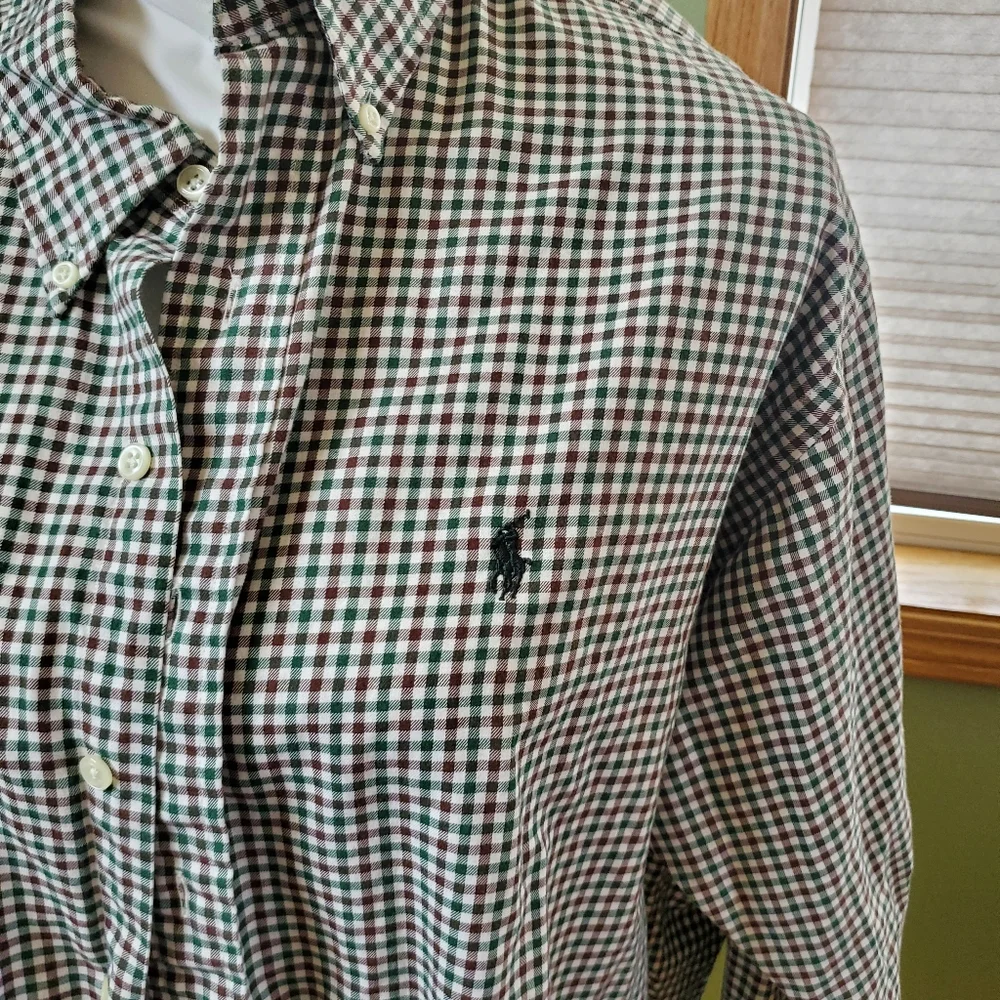 2 Ralph Lauren long sleeve button down shirts. Large - Picture 3 of 13